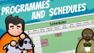 Guide to programmes and scheduler #prisonarchitect #guide #game