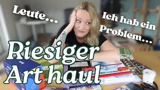 Artsupplies Haul - Hab ich ein Kunstmaterialien Suchtproblem?🤪