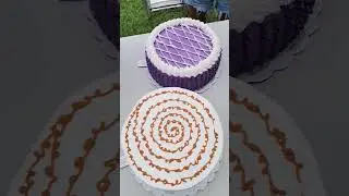 Ube and Banana Custard Cake - Contis