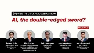 Webinar on AI, the double-edged sword?