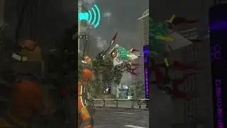 I did not expect Beyblades in Earth Defense Force 6.