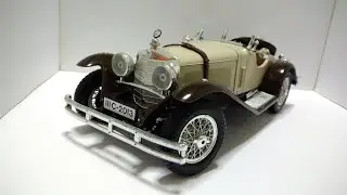 Mercedes-Benz SSK W06 (1928) [Bburago made in Italy 1/18]