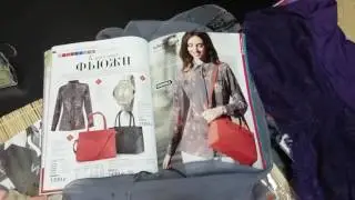 Сиреневое боди, блузка, шарф Инга, сумочка Виалика