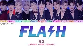 X1 - FLASH | Lyrics: Español - Rom - English