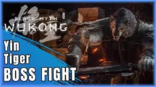 Black Myth Wukong Yin Tiger Boss fight 4k