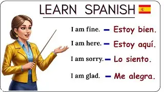 Useful Spanish Phrases for Conversations| learn Spanish | Spanish for Beginners | Aprender español,