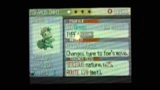 After 3542 Random Encounters!  Random Shiny....Kecleon appears D':