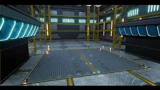 Hanger Hatch Opening Test - Unreal Engine 4.26