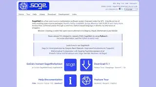 CTNT 2020 - A virtual tour of SageMath