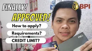 APPROVED!! BPI BLUE MASTERCARD | How to Apply?  | Requirements? | Credit Limit | MADALI LANG!!! 