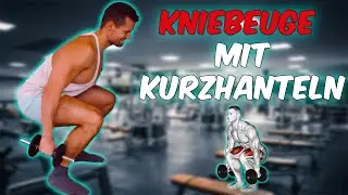 Kniebeugen mit Kurzhanteln - RICHTIGE Ausführung - Tipps und Tricks für Zuhause & Gym