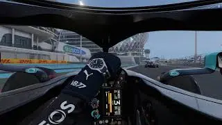 F1 2020 Short Races \\ Luis Hamilton \\ Mercedes - Abu Dhabi \\ Cockpit view
