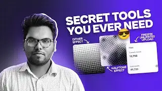 3 Secret Tools You Have Ever Need | Freepik Unlimited Upload😎 | Design With Abir