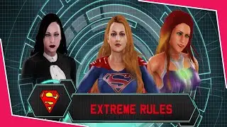 Supergirl v Zatanna v Starfire! - WWE 2K20 Triple Threat Extreme Rules Match