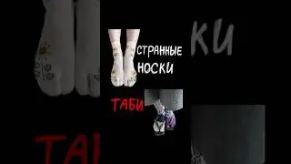 Видели такие забавные? Называются таби😄