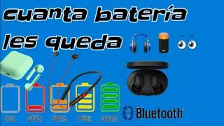 👍🏻⚡como saber cuanta ✅batería les queda a mis audífonos Bluetooth✅