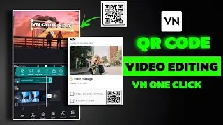 VN QR CODE EDITING || How to edit vn QR code only one click and find Trending QR code.