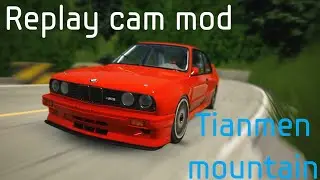 Replay cam mod for Tianmen Mountain track (uphill)_Assetto Corsa