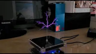 TESLA COIL MUSIC SPEAKER CAROL SONG