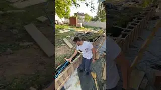 Каскадная подпорная стена
