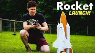 RC Space Shuttle LAUNCH