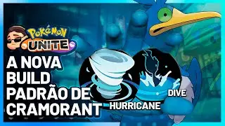 A BUILD DEFINITIVA DO PATO! Pokemon Unite Cramorant Gameplay