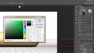 Creating 3D Layer in Photoshop CS6