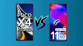 POCO X4 PRO VS REDMI NOTE 11 PRO  ,#comparison,#smartphones