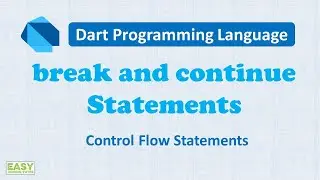 Break and Continue Statement