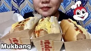 Jollibee Jolly Hotdog Mukbang | No Talking