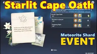 Starlit Cape Oath | Genshin Impact