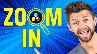 How to Zoom in Davinci Resolve 18.6 Tutorial for talking head YouTube Videos