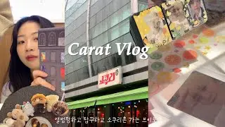 [캐럿로그] 앨범깡하고 탑꾸하고 소쿠리촌 가는 캐럿의 여름일상 | 캐럿 브이로그 | 캐럿반 | 마에스트로 | 셉민수 | 먹투유