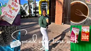 Vlog|New Hair | Photoshoot Extra, I did say I’m extra | Let’s bake chocolate cake &  cook le dombolo