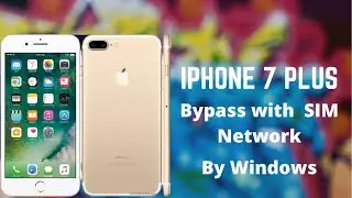 Iphone 7 Plus I Cloud Bypass With Sim Network