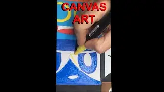 Big Canvas / Original Artwork 🤯#fypシ #art