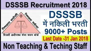 Latest Govt Jobs Update January 2018 :Apply Now