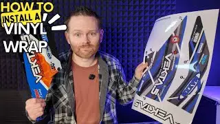 How to install a vinyl wrap on your RC Car