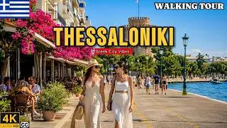 ✨ Thessaloniki Walking Tour 🇬🇷 | Greece’s Vibrant Waterfront City | 4K HDR