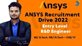 ANSYS Recruitment Drive 2022 | Entry Level | R&D Engineer | BE/ B.Tech, ME/ M.Tech – CSE/ IT