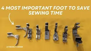 💥4 Basic Presser Foot Types That You Should Have | Tips and Tricks with Sewing Foot