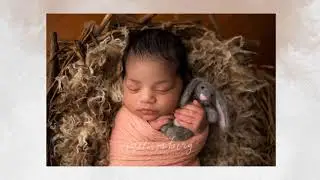 Durham Newborn Photographer - Baby Sanai