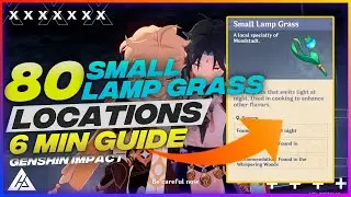 80 SMALL LAMP GRASS - 6 MIN GUIDE | GENSHIN IMPACT - CG GAMES