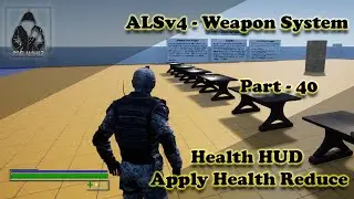 Make a TPS with ALSv4 in UE4 - Weapon System - #40 - Setup Health Variables
