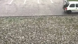 Grindină Satu Mare 25 mai 2015 2