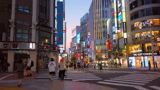 【4K】A walk at night in Tokyo Shinjuku  where people started to gather again 【Osmo Pocket】