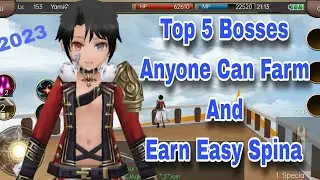 Iruna Online - Top 5 Bosses Anyone Can Farm And Earn Spina 2023 Part 1