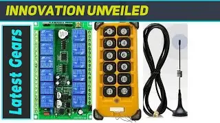 reviewOptimizing Crane Control: Industrial DC 12V-48V RF Wireless Remote System Review