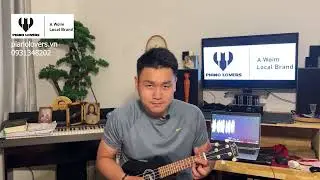 Đệm Hát Test Âm Đàn Ukulele Concert Hiệu Woim Size 23 Inch