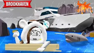 INCIDENTE NAVE AFFONDA COME IL TITANIC SU BROOKHAVEN ROBLOX!